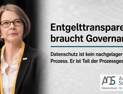 Ent­gelt­trans­pa­renz da­ten­schutz­kon­form ge­stal­ten: Leit­plan­ken für Pro­zes­se, Da­ten­flüs­se und Nachweise